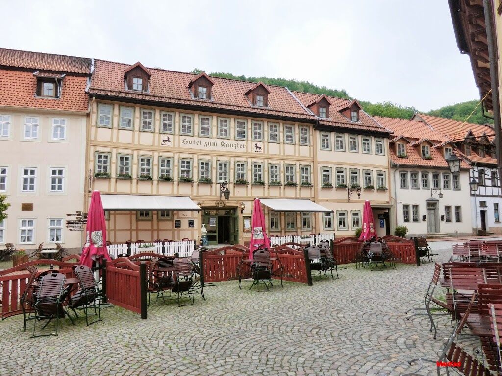 Hotel Zum Kanzler Stolberg  Ngoại thất bức ảnh